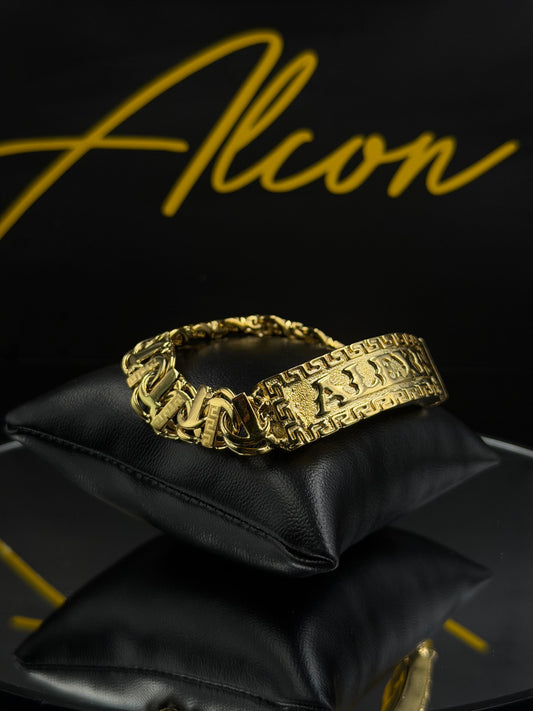 Esclava tejido Guchino Plata .925